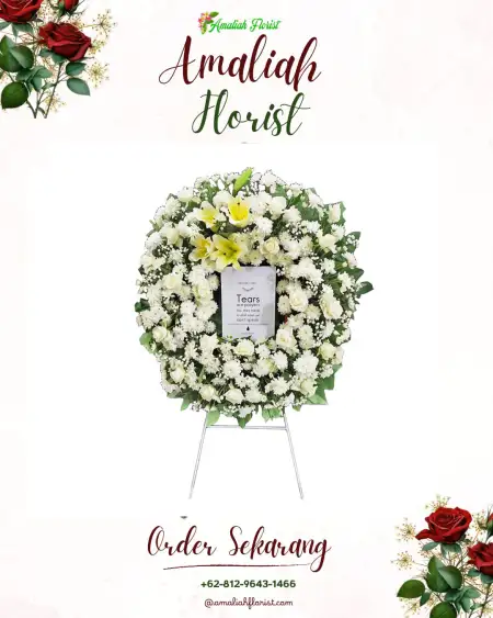 Krans Bunga Duka Sinarjaya